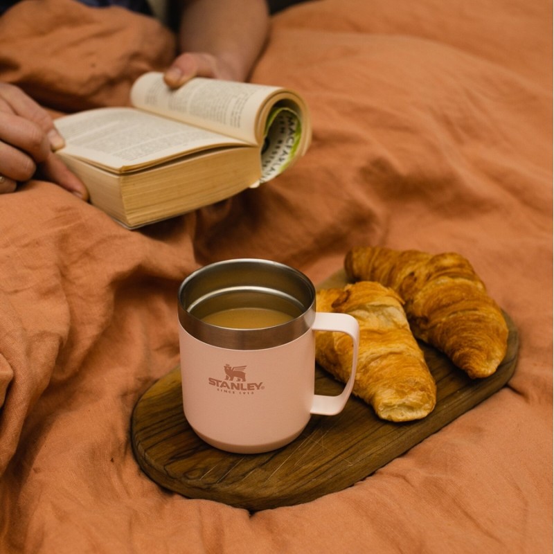 Stanley The Stay-Hot Camp Mug 0.35 L (Rose Quartz)